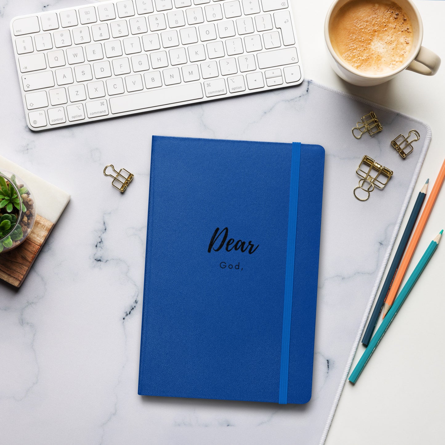 Dear God, Hardcover Bound Journal