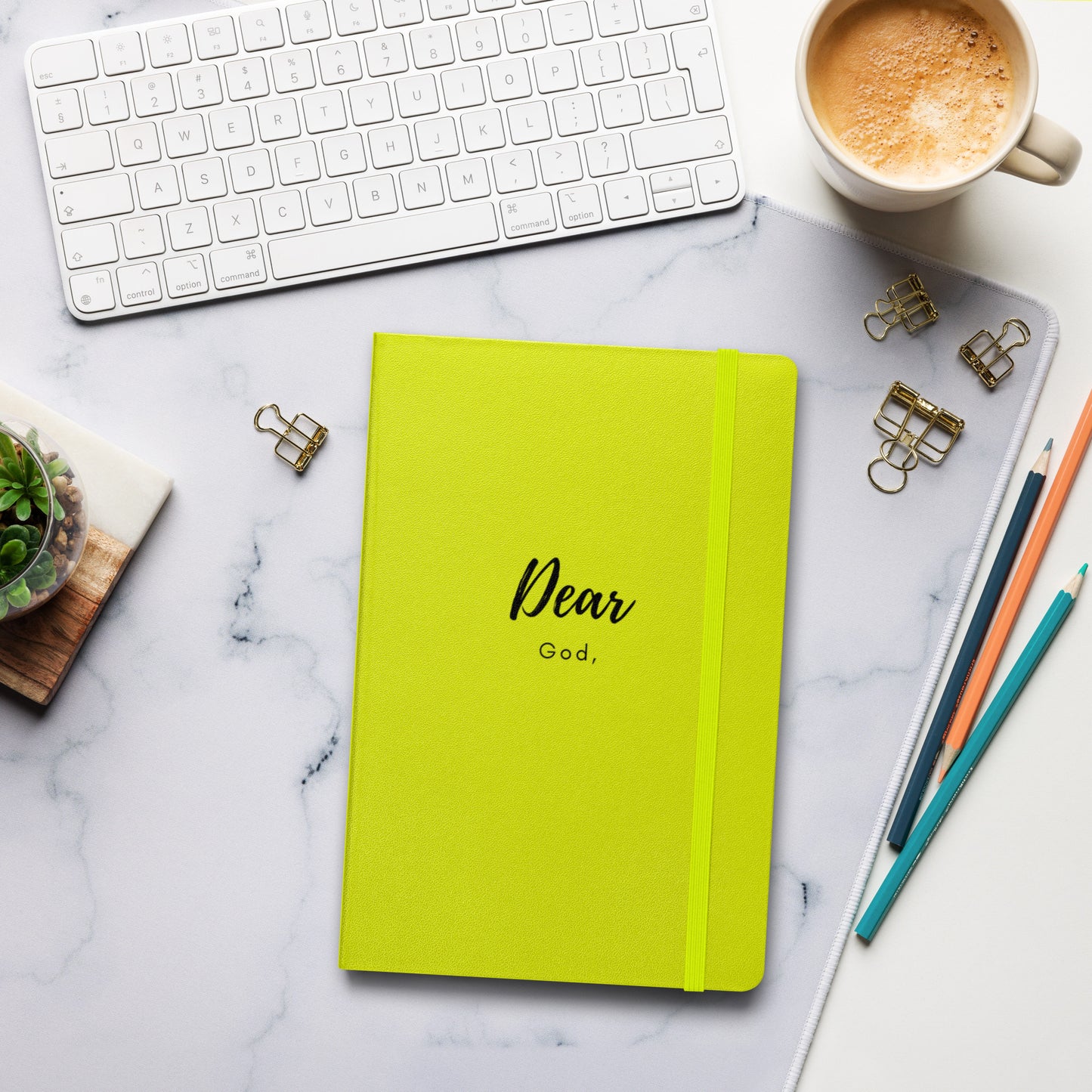 Dear God, Hardcover Bound Journal