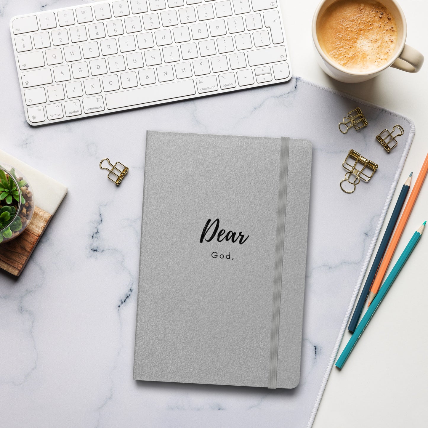 Dear God, Hardcover Bound Journal